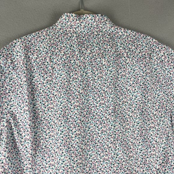 Bonobos Riviera Shirt Mens XL Long Stretch Tailored Fit Floral Button Up Preppy - Picture 10 of 13